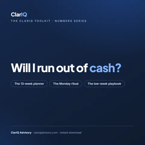 The 13-Week Cash Planner cover